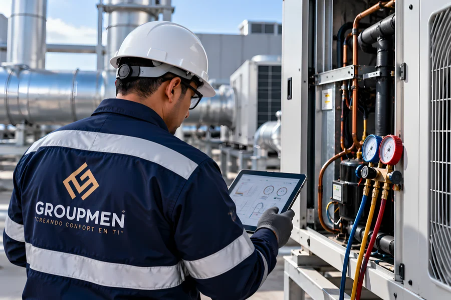 Diagnóstico HVAC para empresas en Perú: detectamos fallas, medimos eficiencia y priorizamos acciones.