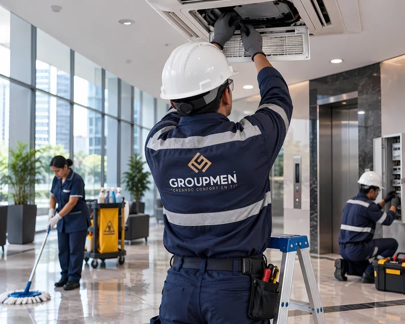 Servicio de mantenimiento correctivo en infraestructura y facility management