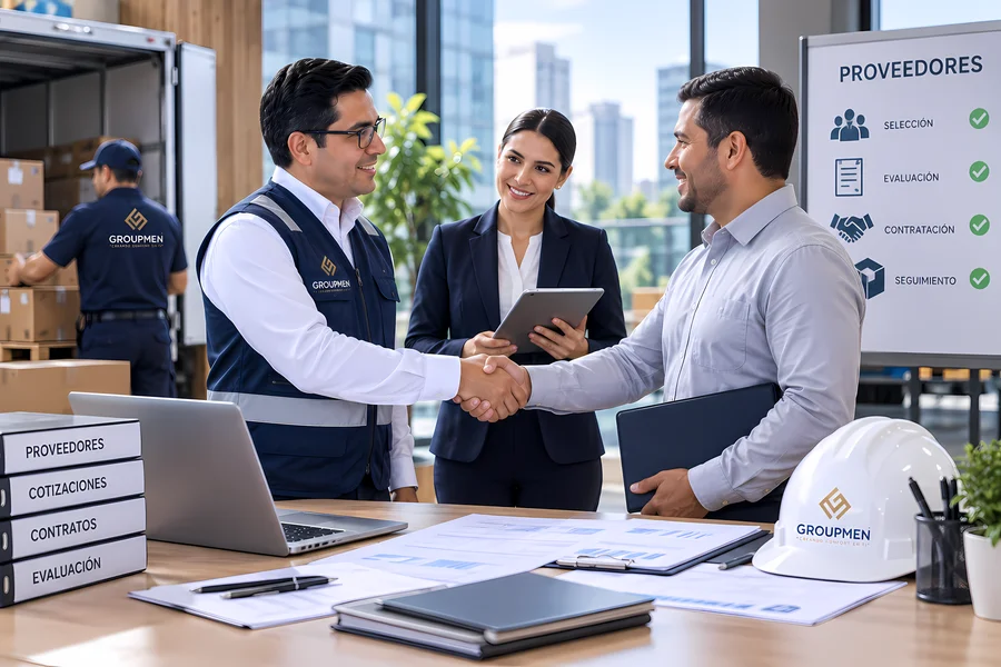 Servicio de gestión de proveedores para empresas – Groupmen