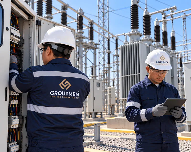 Mantenimiento de instalaciones en subestación eléctrica del sector energía