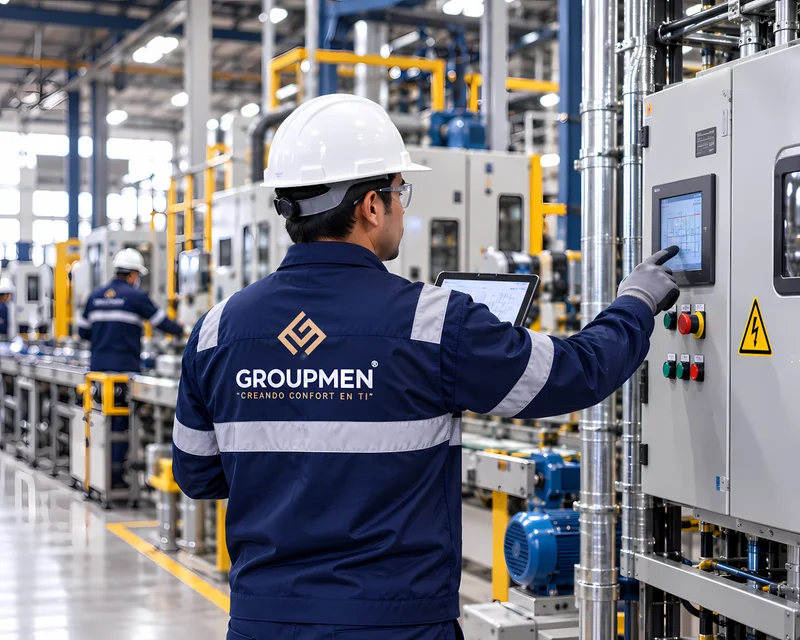 Gestión integral de instalaciones en planta industrial - Groupmen Perú