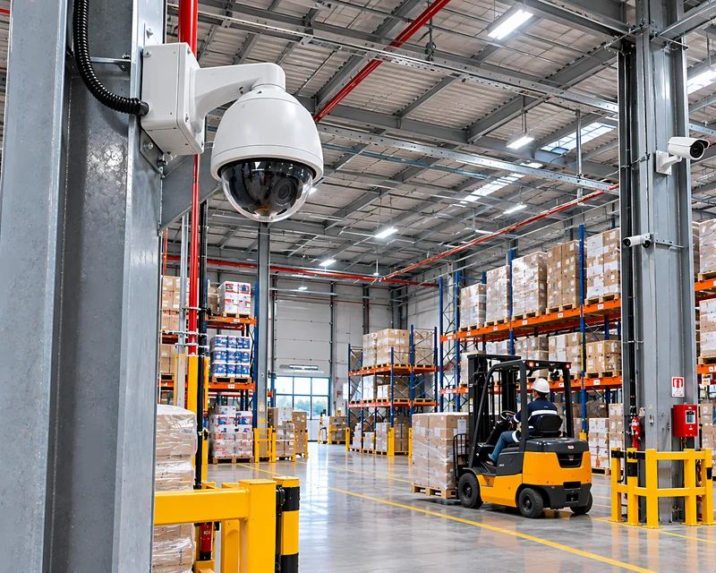 Mantenimiento de DVR y NVR en planta industrial