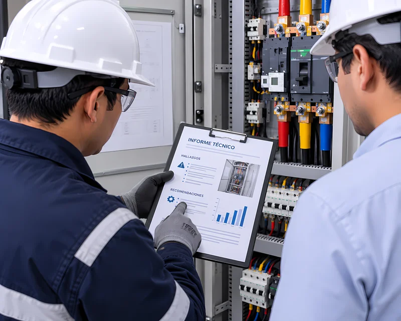 Informe técnico de mantenimiento de tablero eléctrico