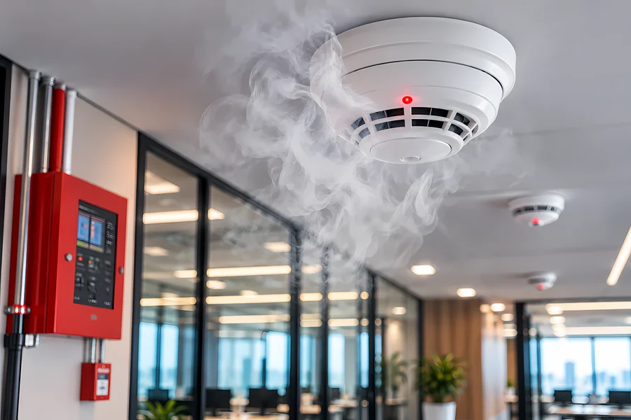 Mantenimiento de detectores de humo para empresas en Perú