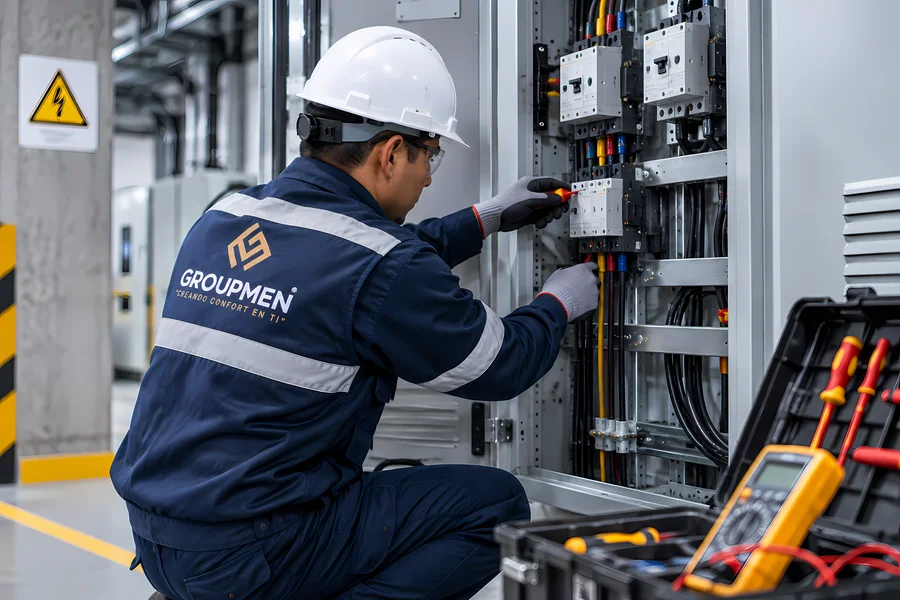 Mantenimiento de sistemas eléctricos para empresas en Perú