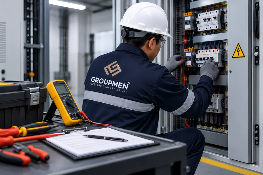 Mantenimiento de tableros eléctricos para empresas en Lima - Groupmen