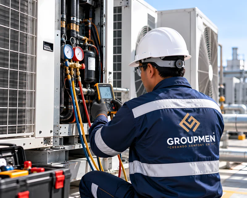 Pruebas de funcionamiento tras una reparación de emergencia HVAC