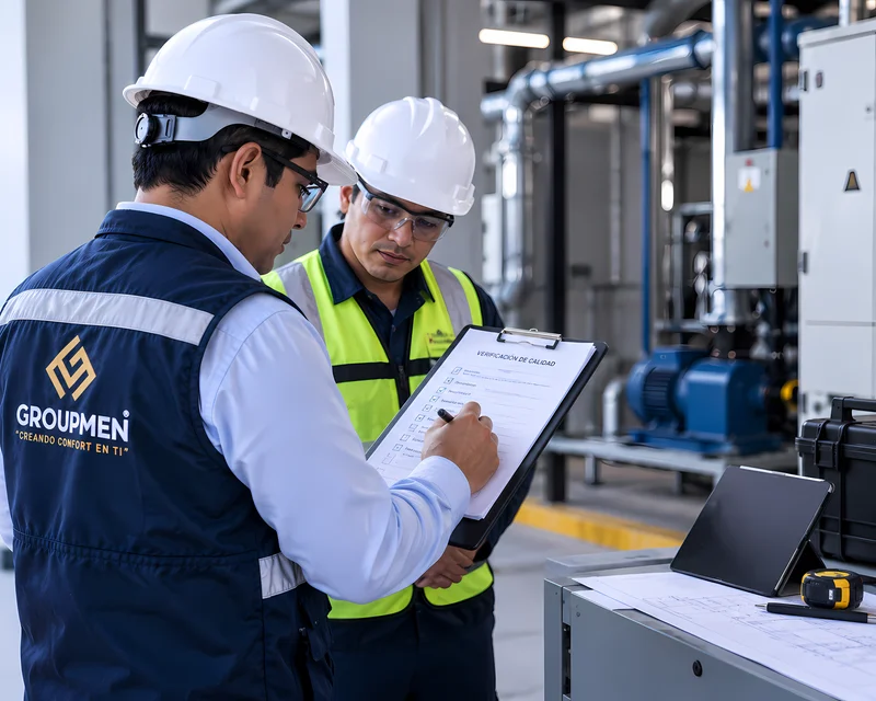 Verificación de calidad en servicio de mantenimiento coordinado